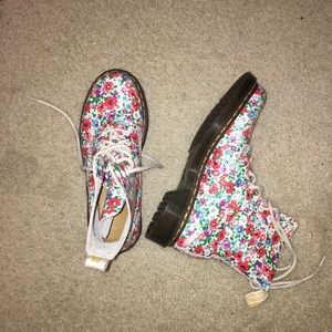 Floral Doc Martens